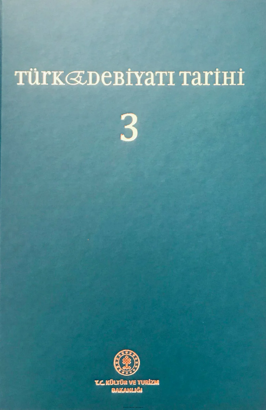 Halman Türk Edebiyatı Tarihi 3 Kültür Bakanlığı Yayınları kapak görseli