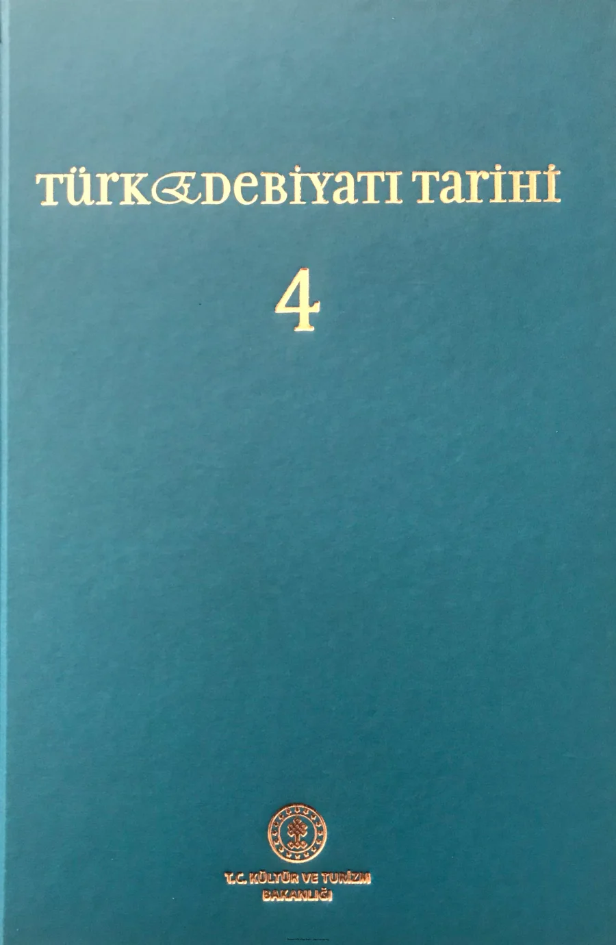 Halman Türk Edebiyatı Tarihi 4 Kültür Bakanlığı Yayınları kapak görseli