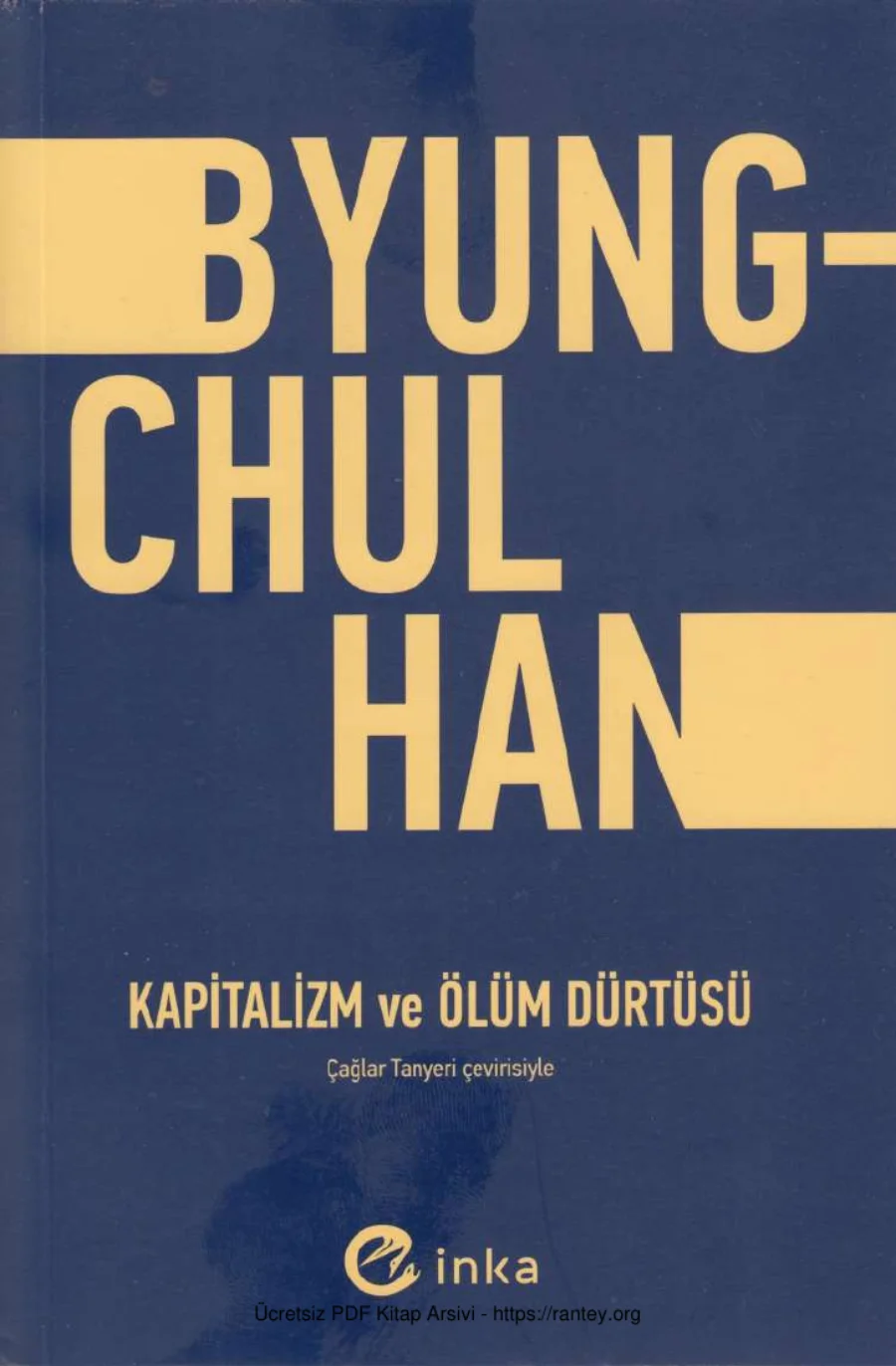 Han Kapitalizm ve Ölüm Dürtüsü İnka Yayınları kapak görseli