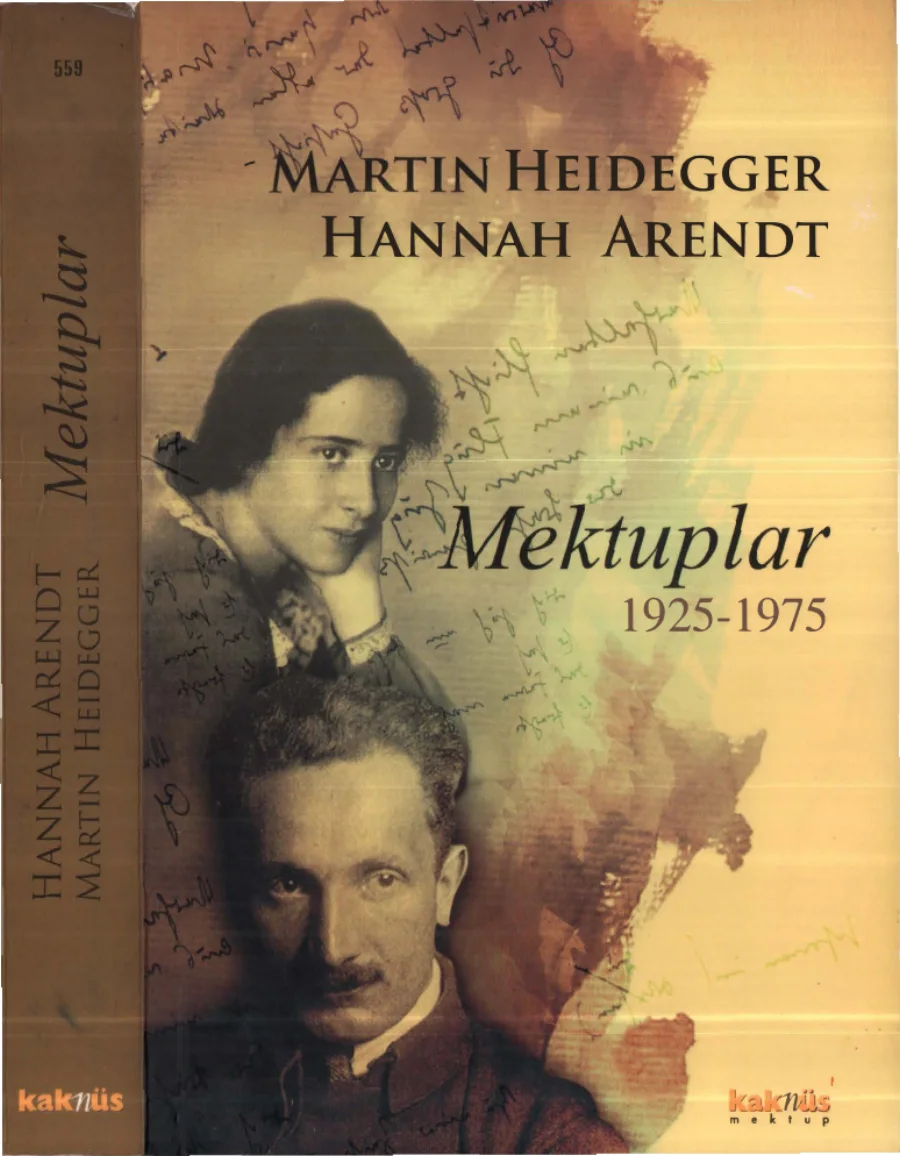 Hannah Arendt Mektuplar kapak görseli