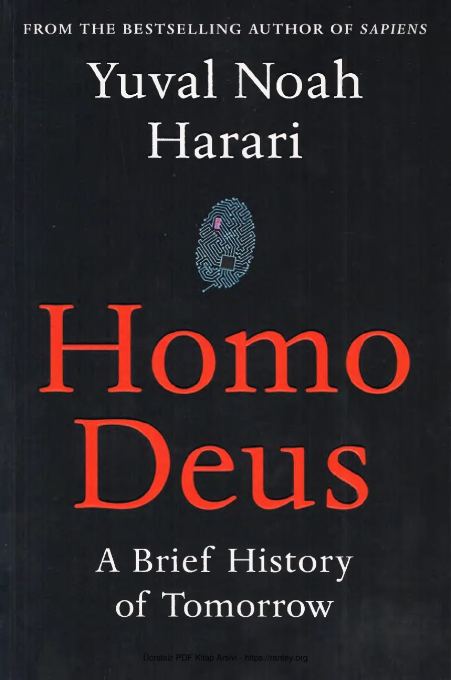 Harari Homo Deus Harvill kapak görseli