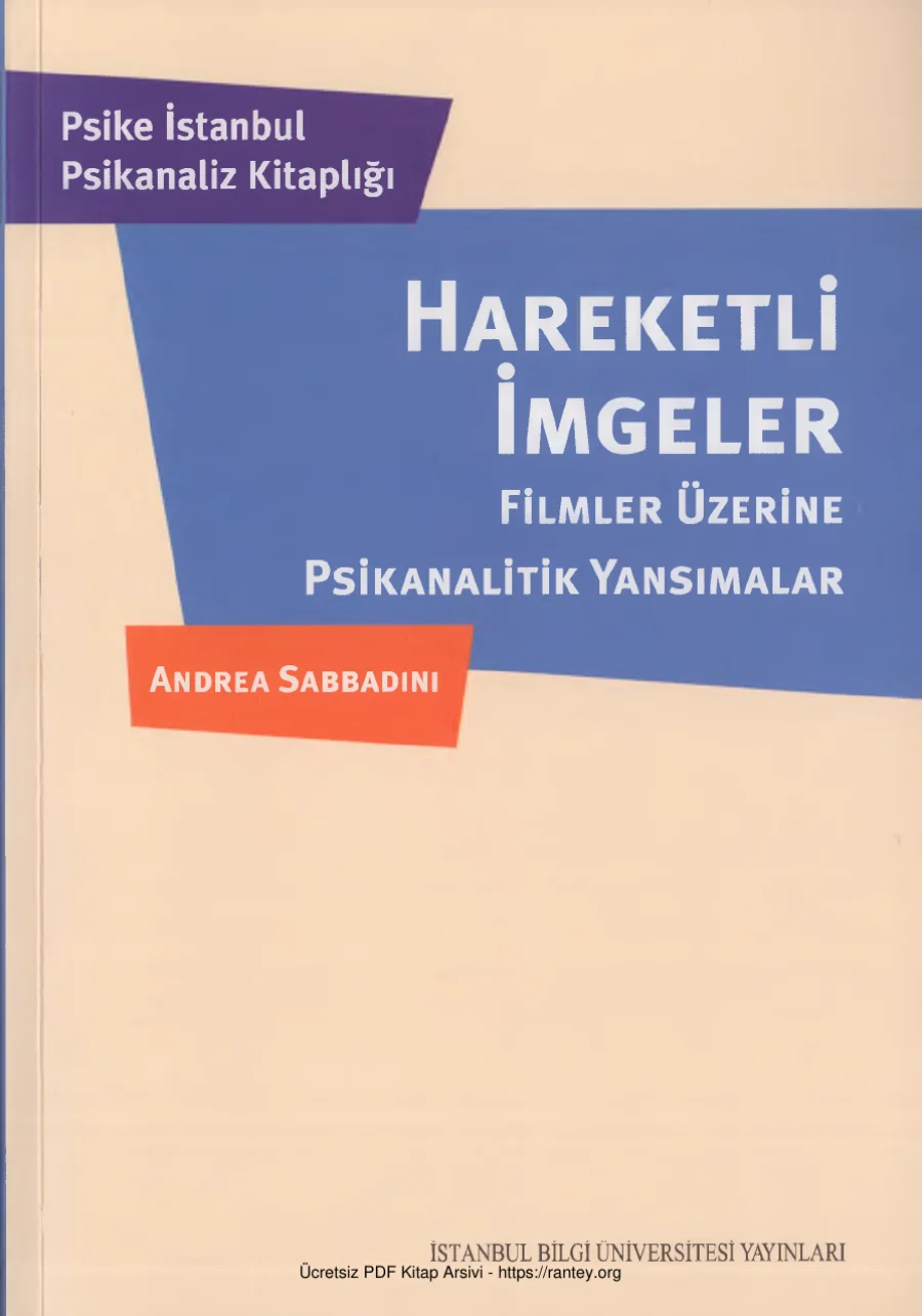 Hareketli İmgeler İstanbul Bilgi Üniversitesi yay kapak görseli