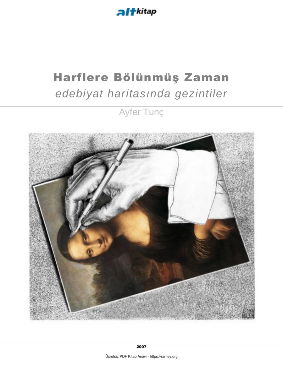 Harflere Bölünmüş Zaman kapak görseli