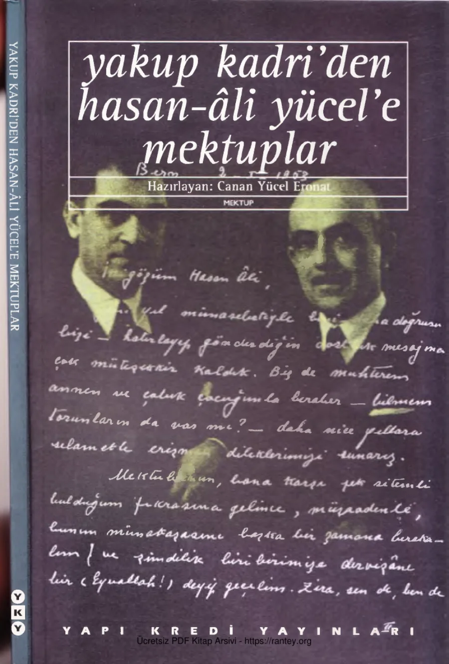 Hasan Ali Yücele Mektuplar kapak görseli