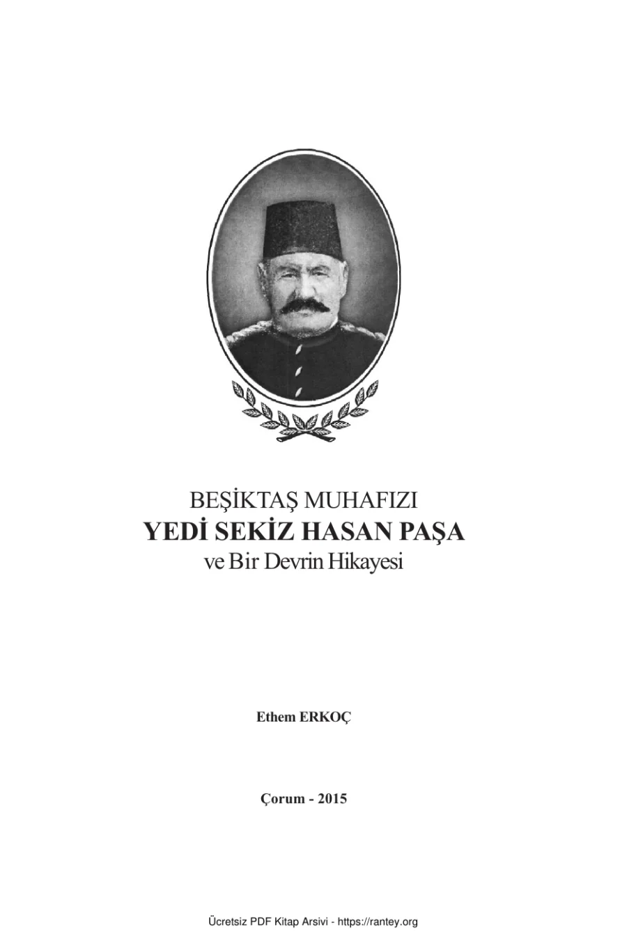 HasanPaşa Yedi Sekiz Hasan Paşa Çorum belediyesi Yayınları kapak görseli