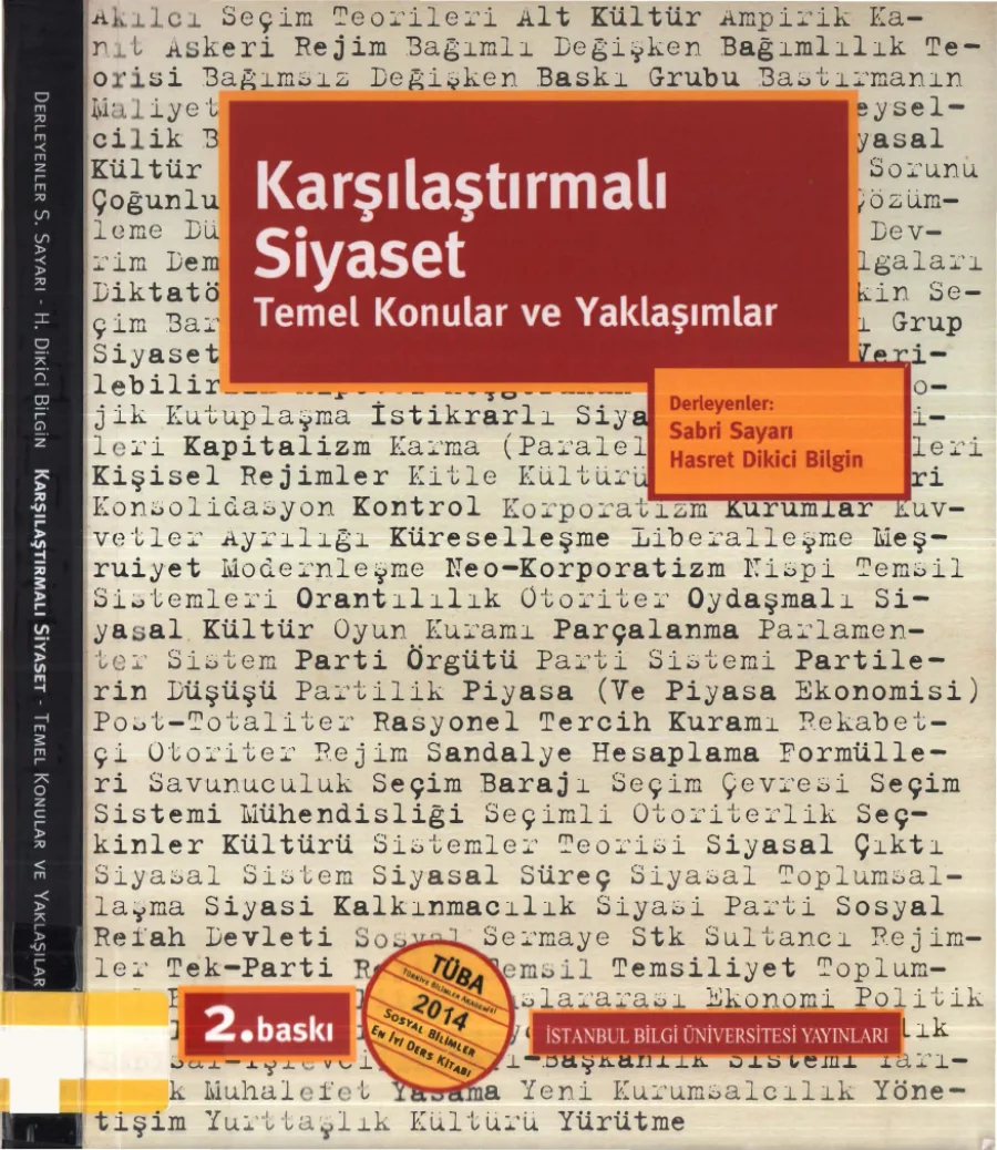 Hasret Dikici Bilgin Karşılaştırmalı Siyaset kapak görseli