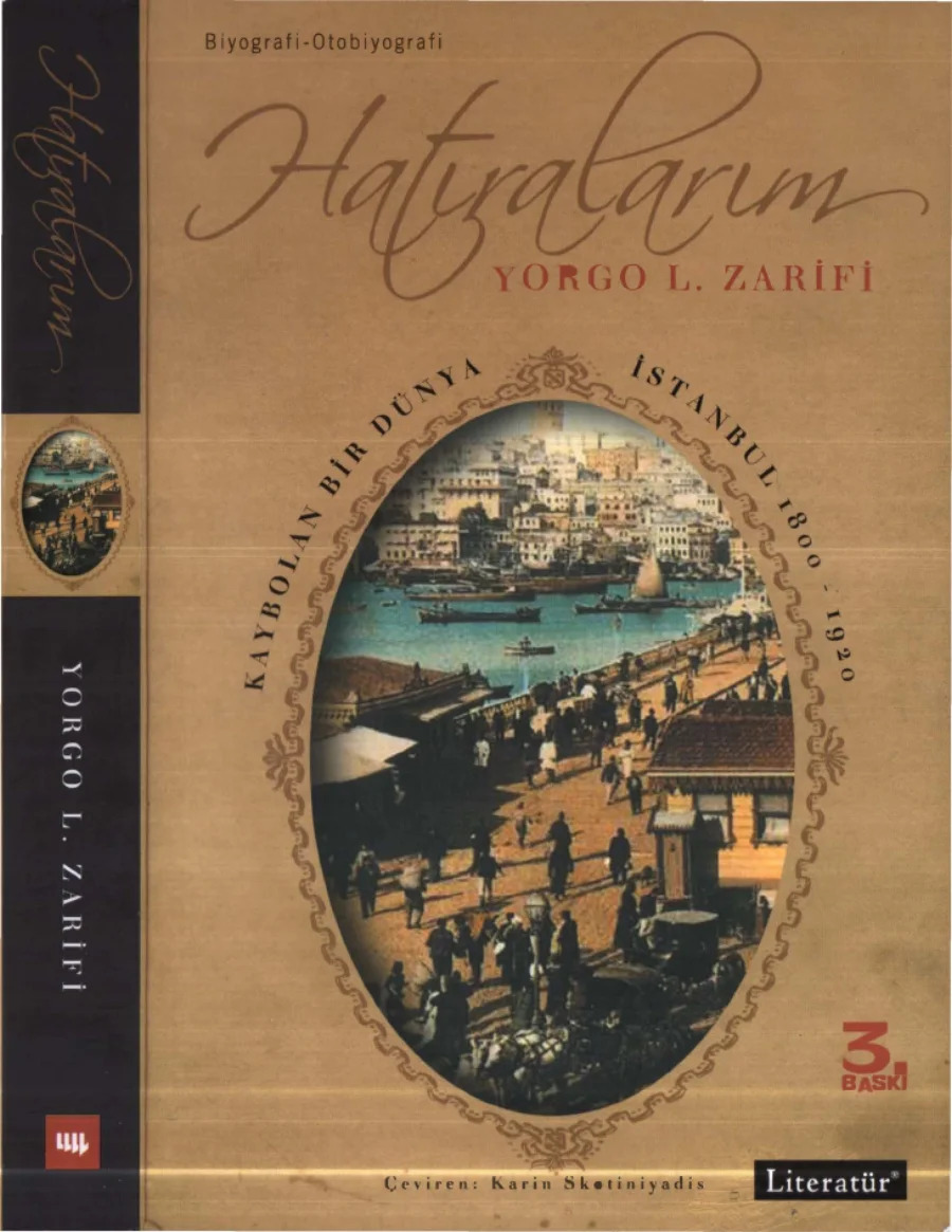 Hatıralarım Kaybolan Bir Dünya İstanbul kapak görseli