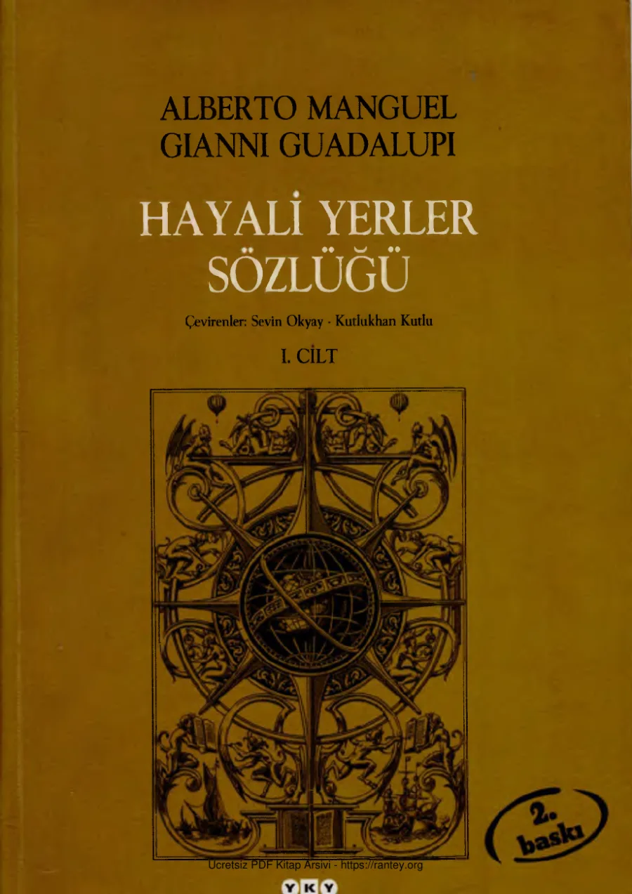 Hayali Yerler Sözlüğü Cilt 1 kapak görseli