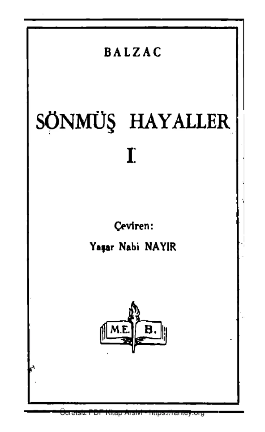 Hayaller MEB Yayınları kapak görseli