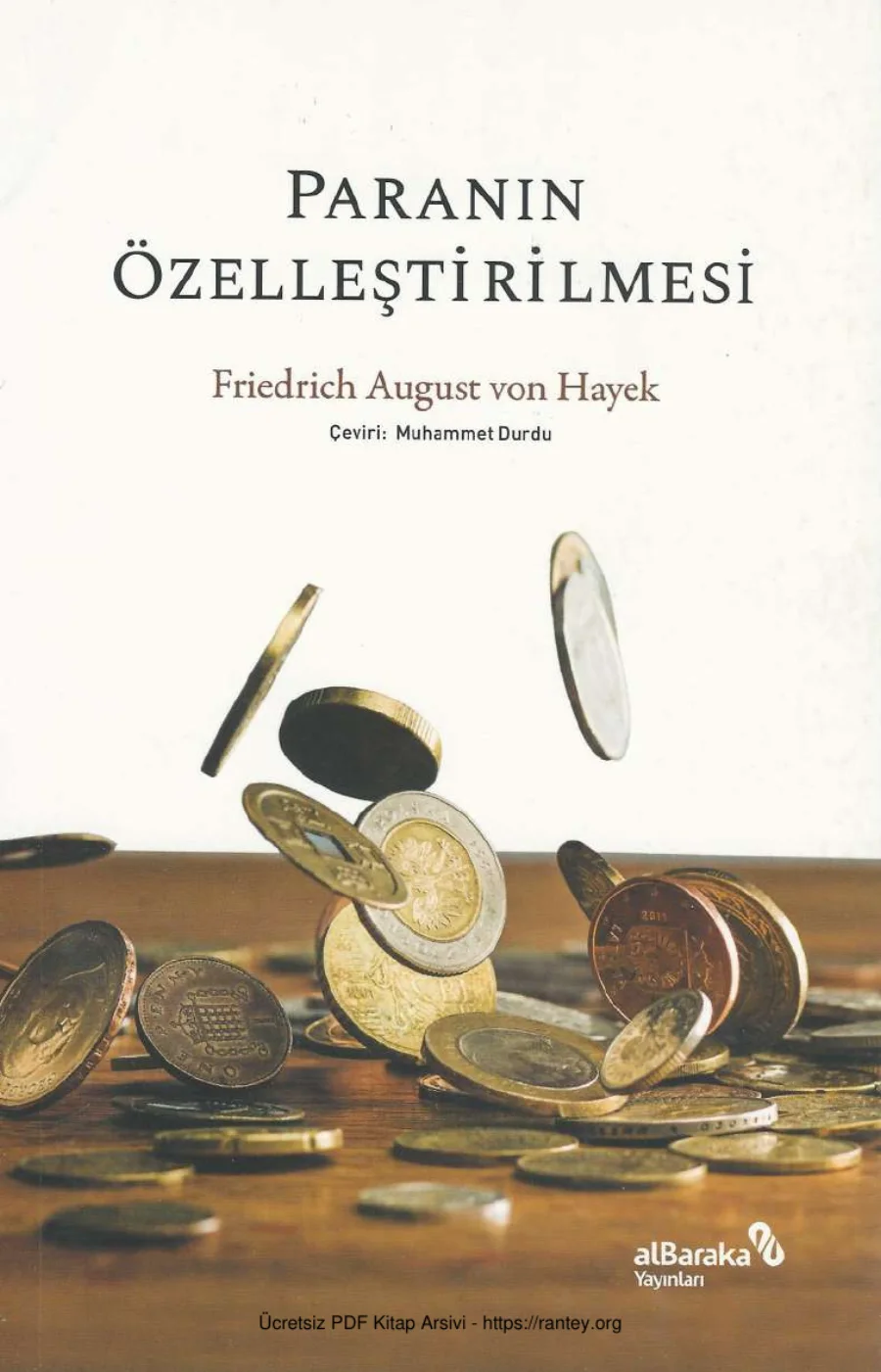 Hayek Paranın Özelleştirilmesi kapak görseli