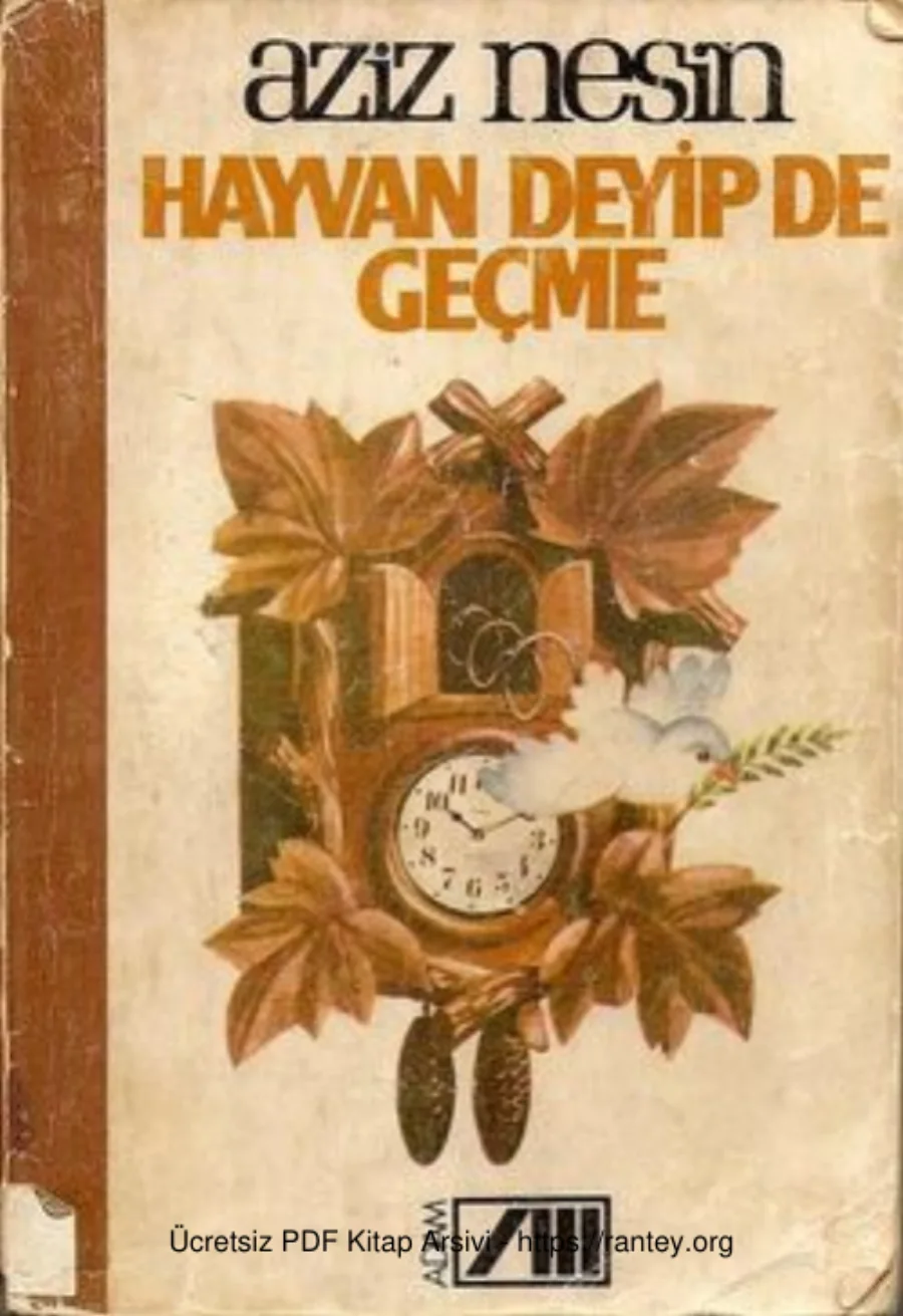 Hayvan Deyip de Geçme kapak görseli