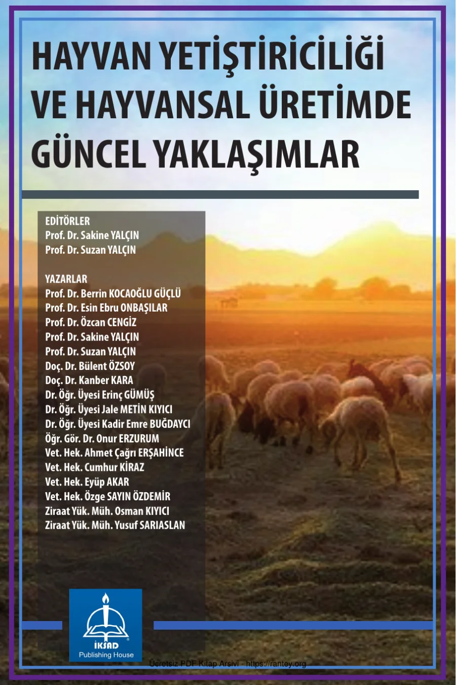 Hayvan Yetiştiriciliği ve Hayvansal Üretimde Güncel Yaklaşımlar kapak görseli