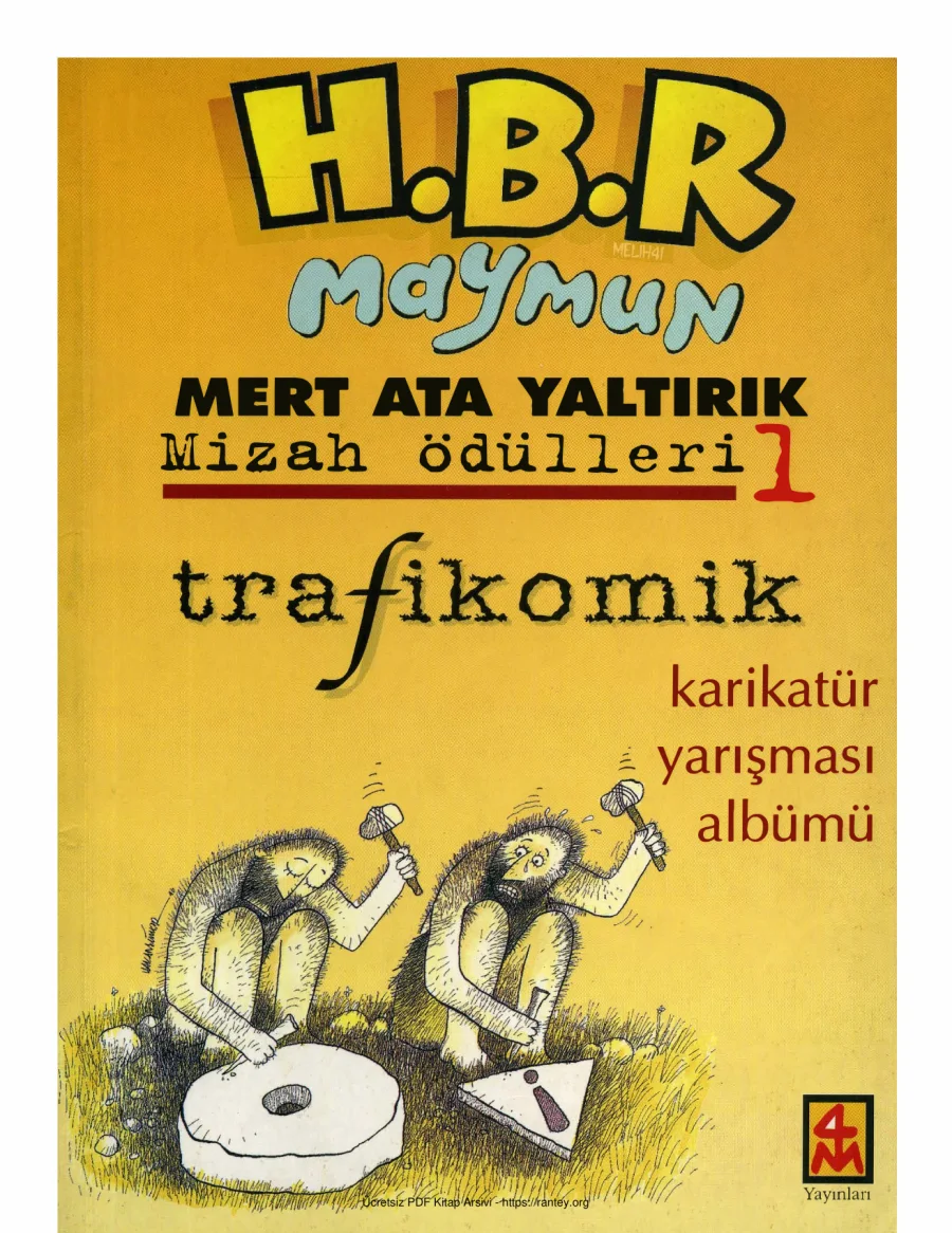 HBR Maymun - Mert Ata Yaltırık Mizah Ödülleri kapak görseli