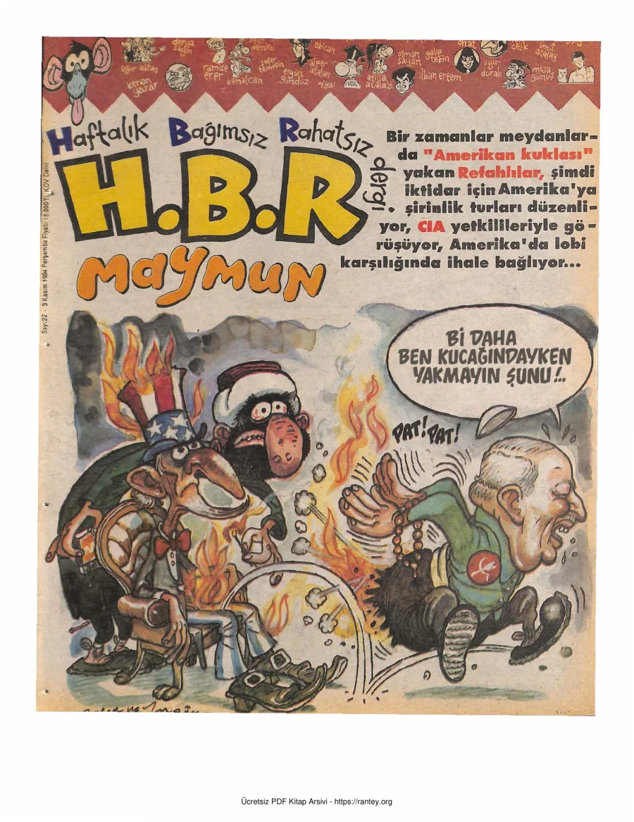 HBR Maymun Sayı 022 kapak görseli