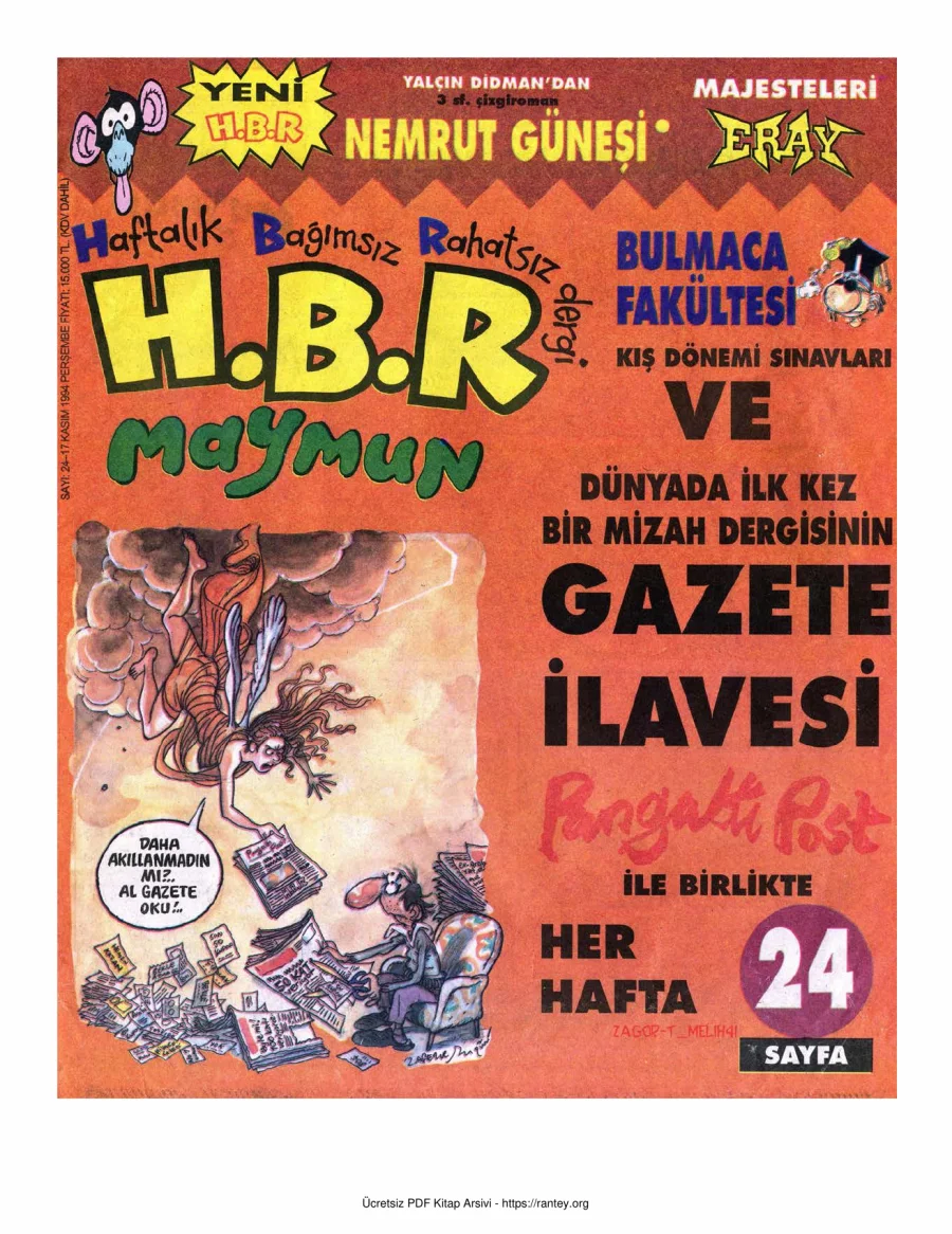 HBR Maymun Sayı 024 kapak görseli