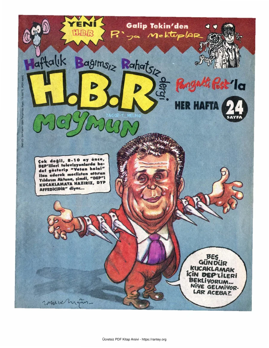 HBR Maymun Sayı 025 kapak görseli