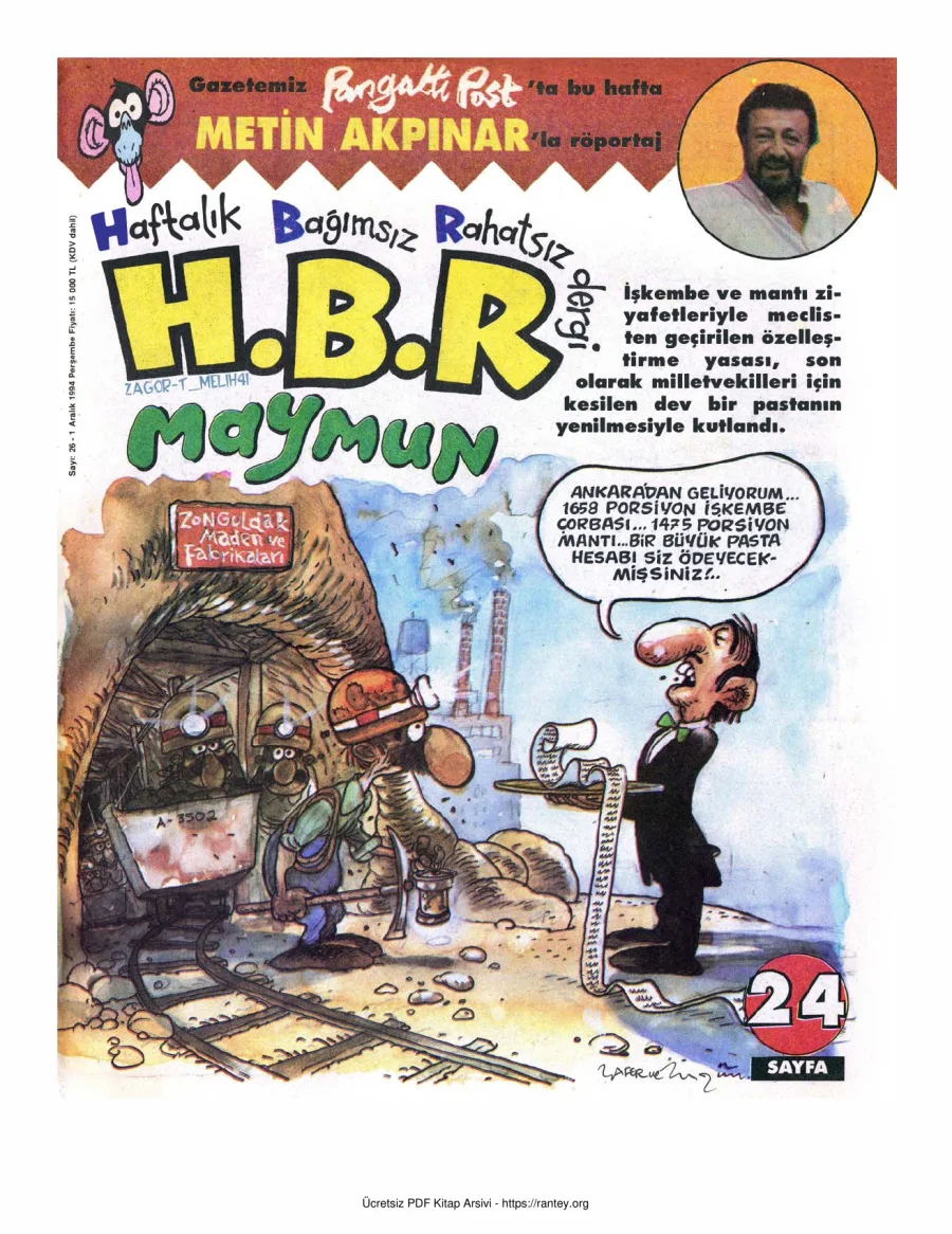HBR Maymun Sayı 026 kapak görseli