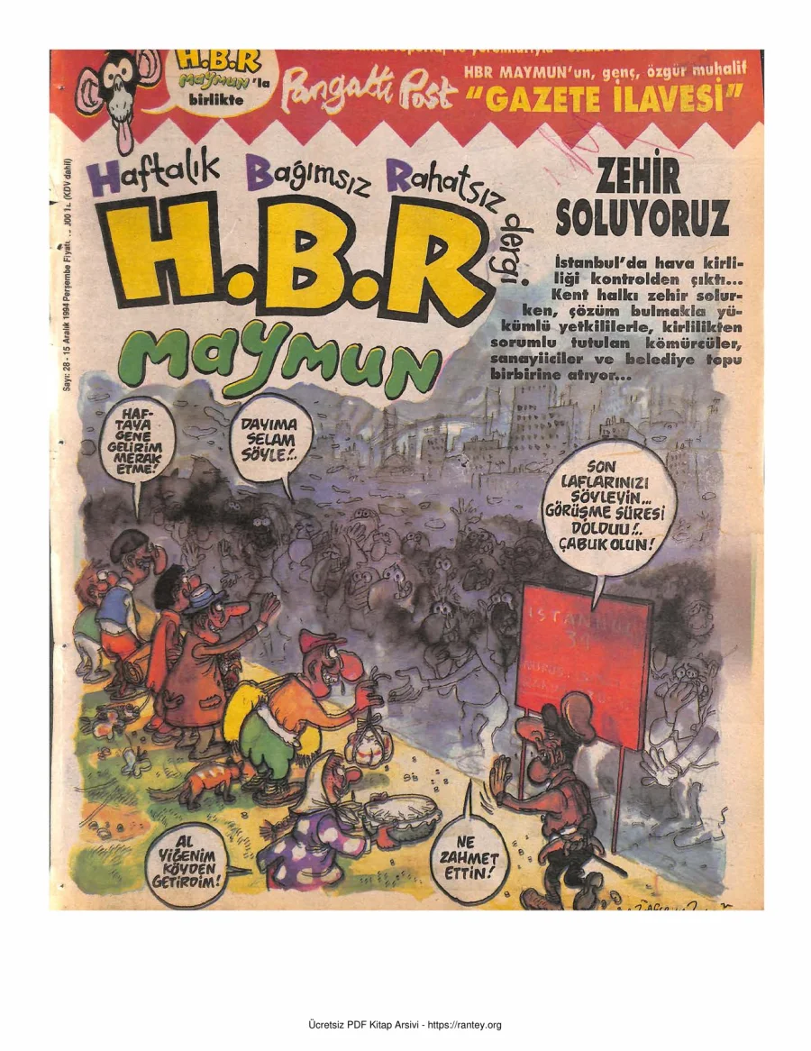 HBR Maymun Sayı 028 kapak görseli
