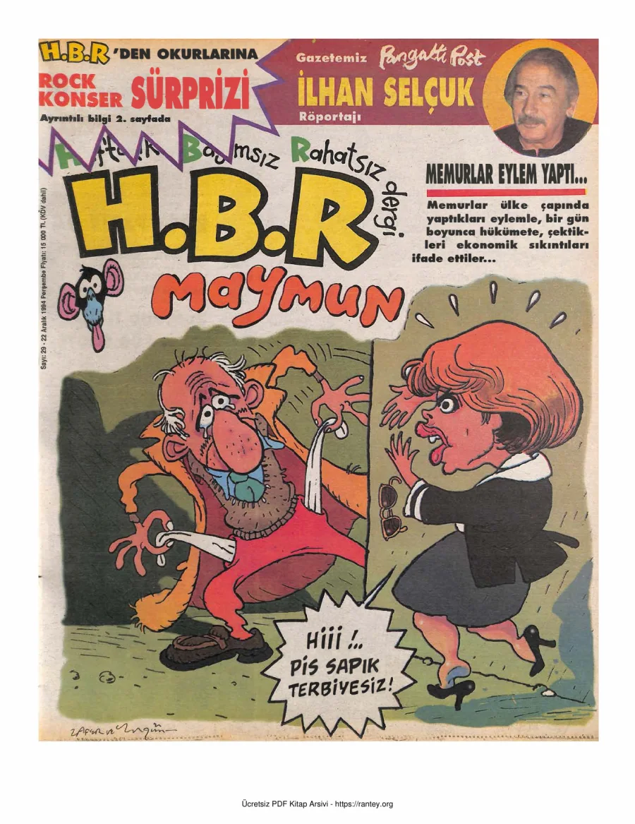 HBR Maymun Sayı 029 kapak görseli