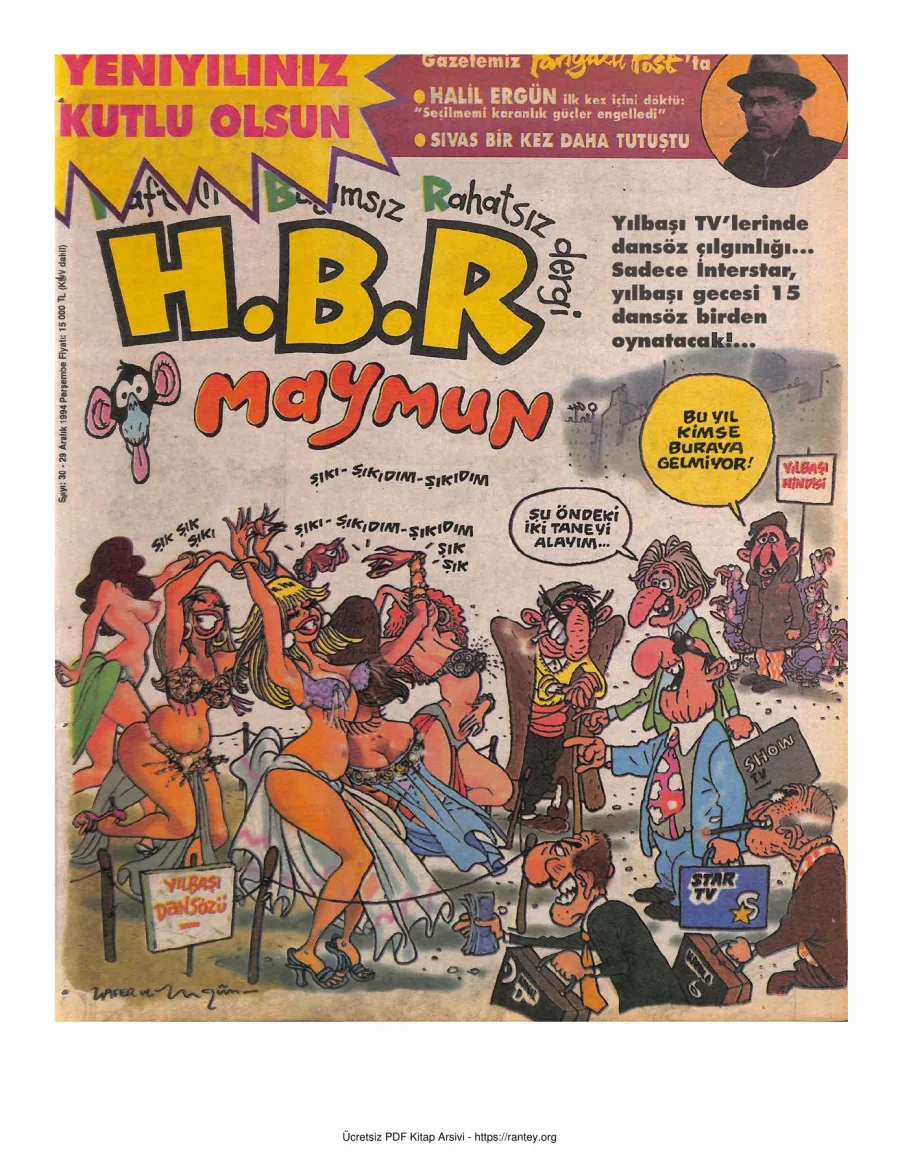 HBR Maymun Sayı 030 kapak görseli