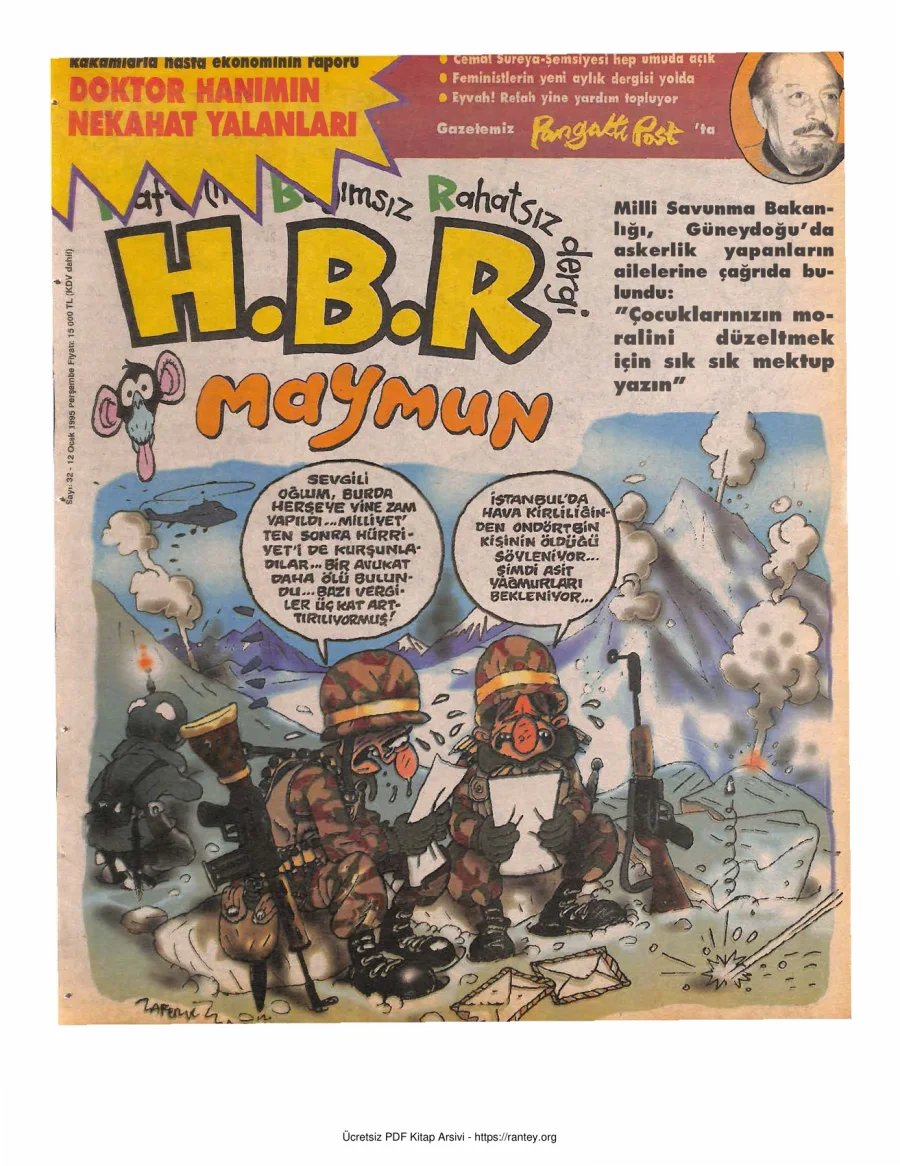 HBR Maymun Sayı 032 kapak görseli