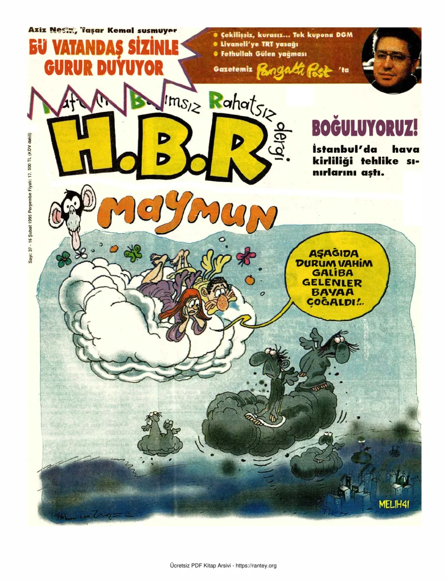HBR Maymun Sayı 037 kapak görseli