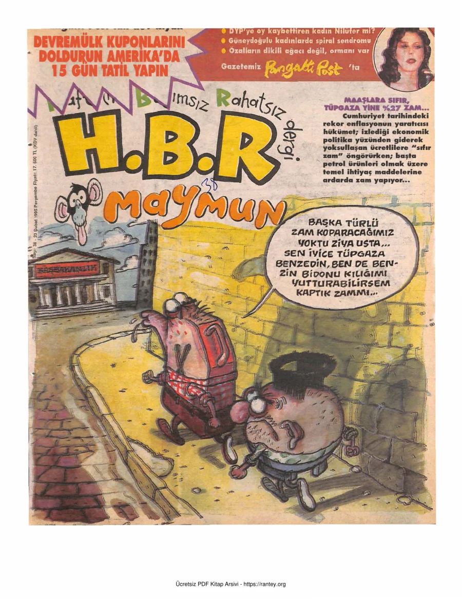 HBR Maymun Sayı 038 kapak görseli