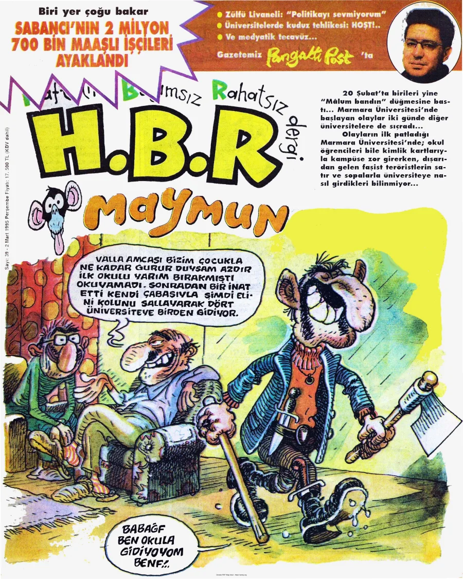HBR Maymun Sayı 039 kapak görseli