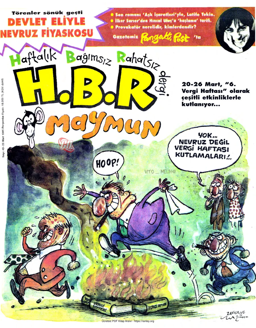 HBR Maymun Sayı 042 kapak görseli