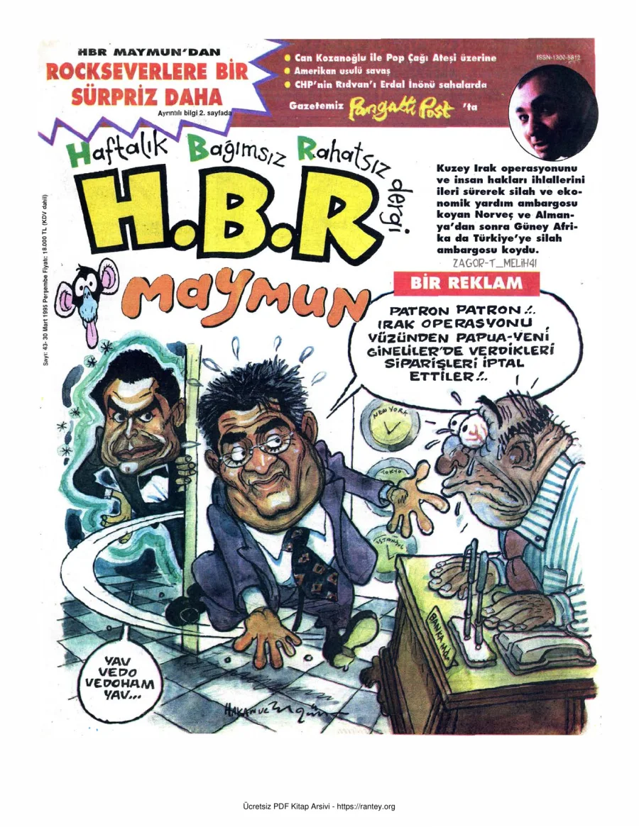 HBR Maymun Sayı 043 kapak görseli