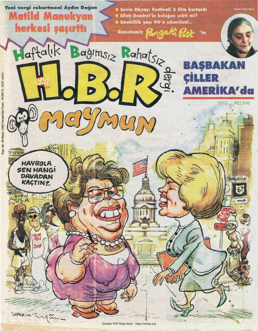HBR Maymun Sayı 046 kapak görseli