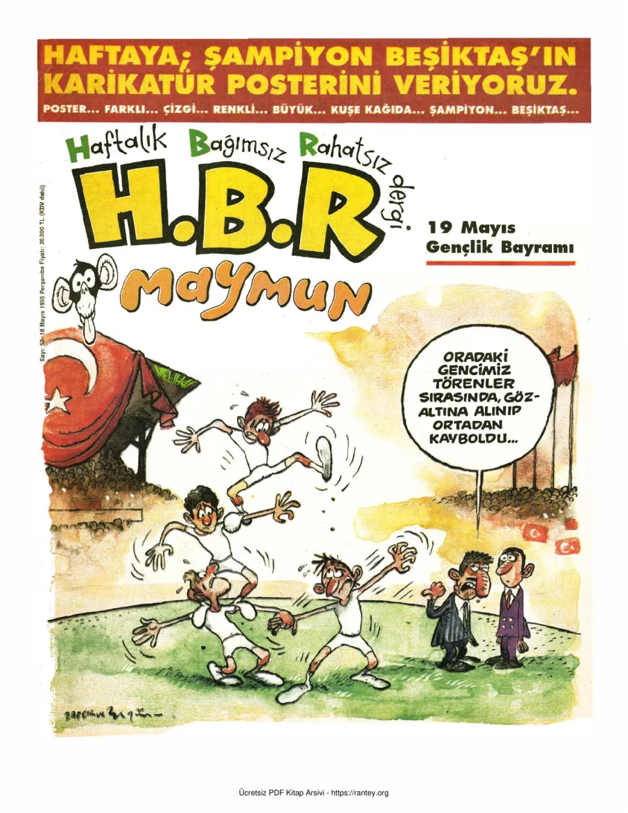 HBR Maymun Sayı 050 kapak görseli