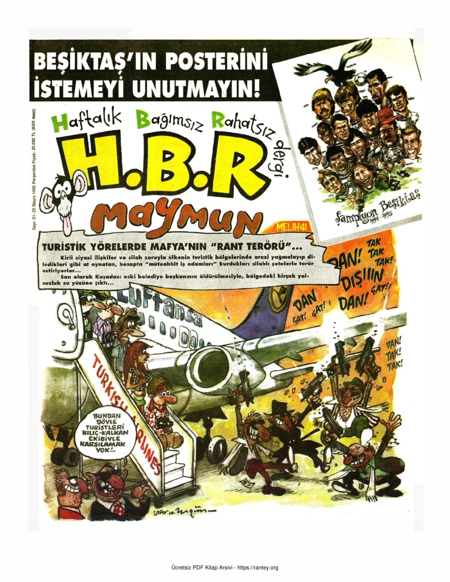 HBR Maymun Sayı 051 kapak görseli