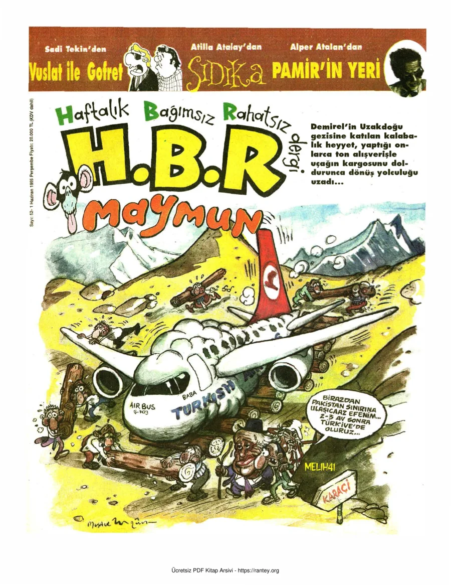 HBR Maymun Sayı 052 kapak görseli