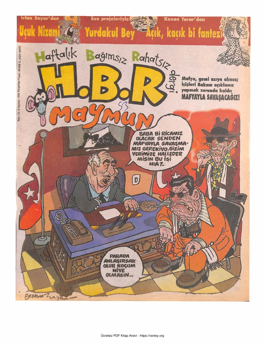 HBR Maymun Sayı 053 kapak görseli