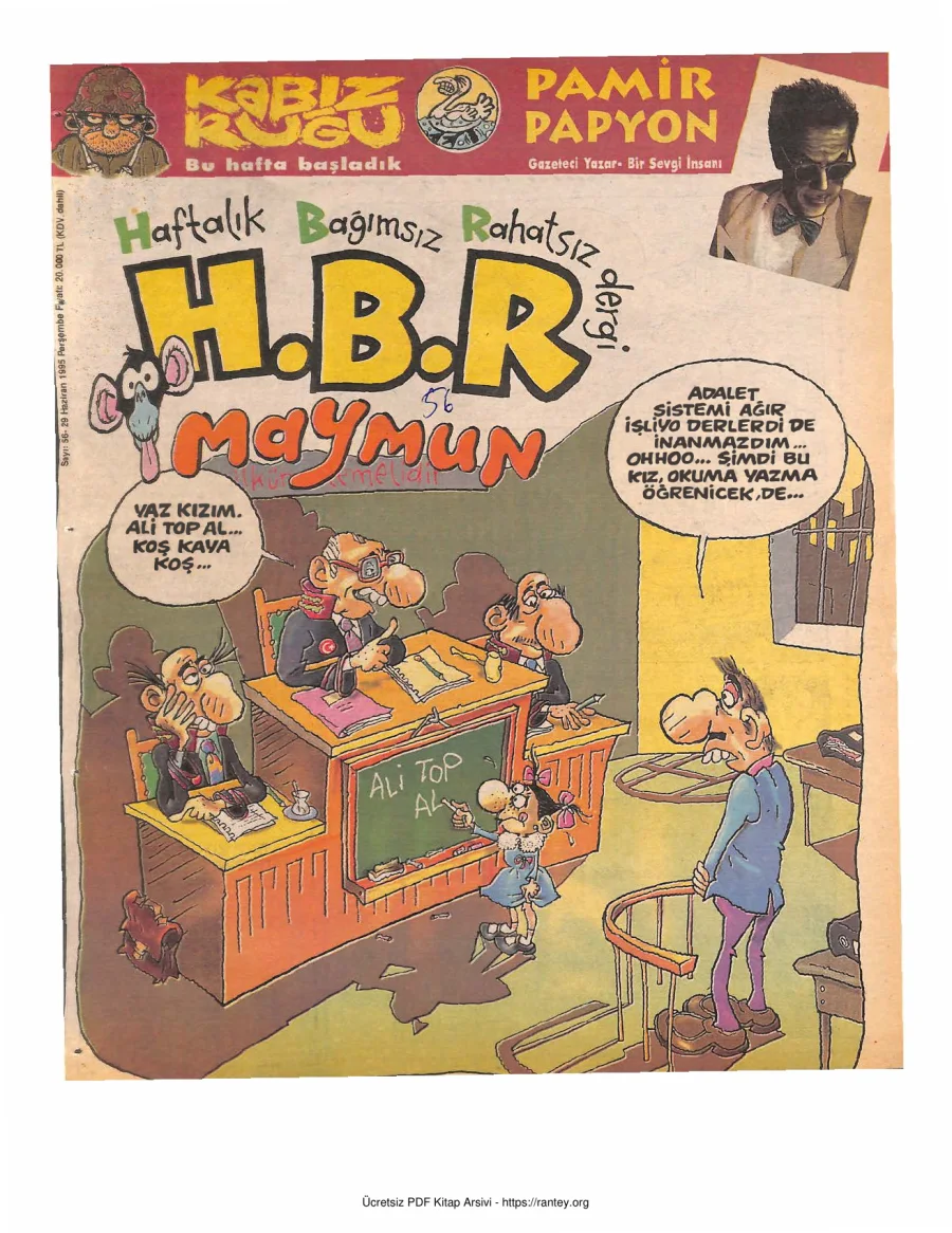 HBR Maymun Sayı 056 kapak görseli