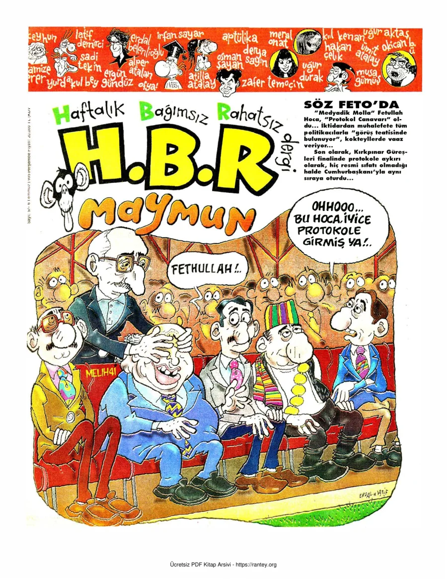 HBR Maymun Sayı 057 kapak görseli