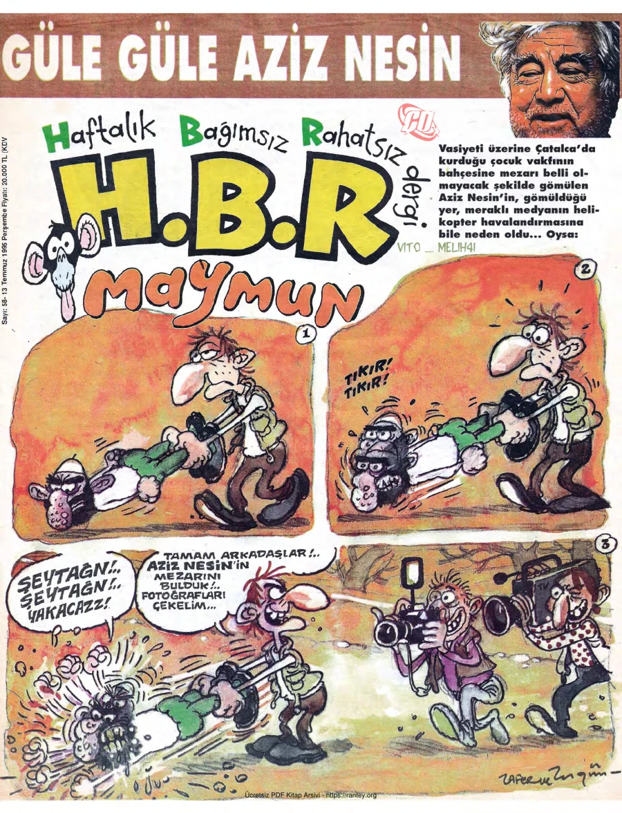 HBR Maymun Sayı 058 kapak görseli