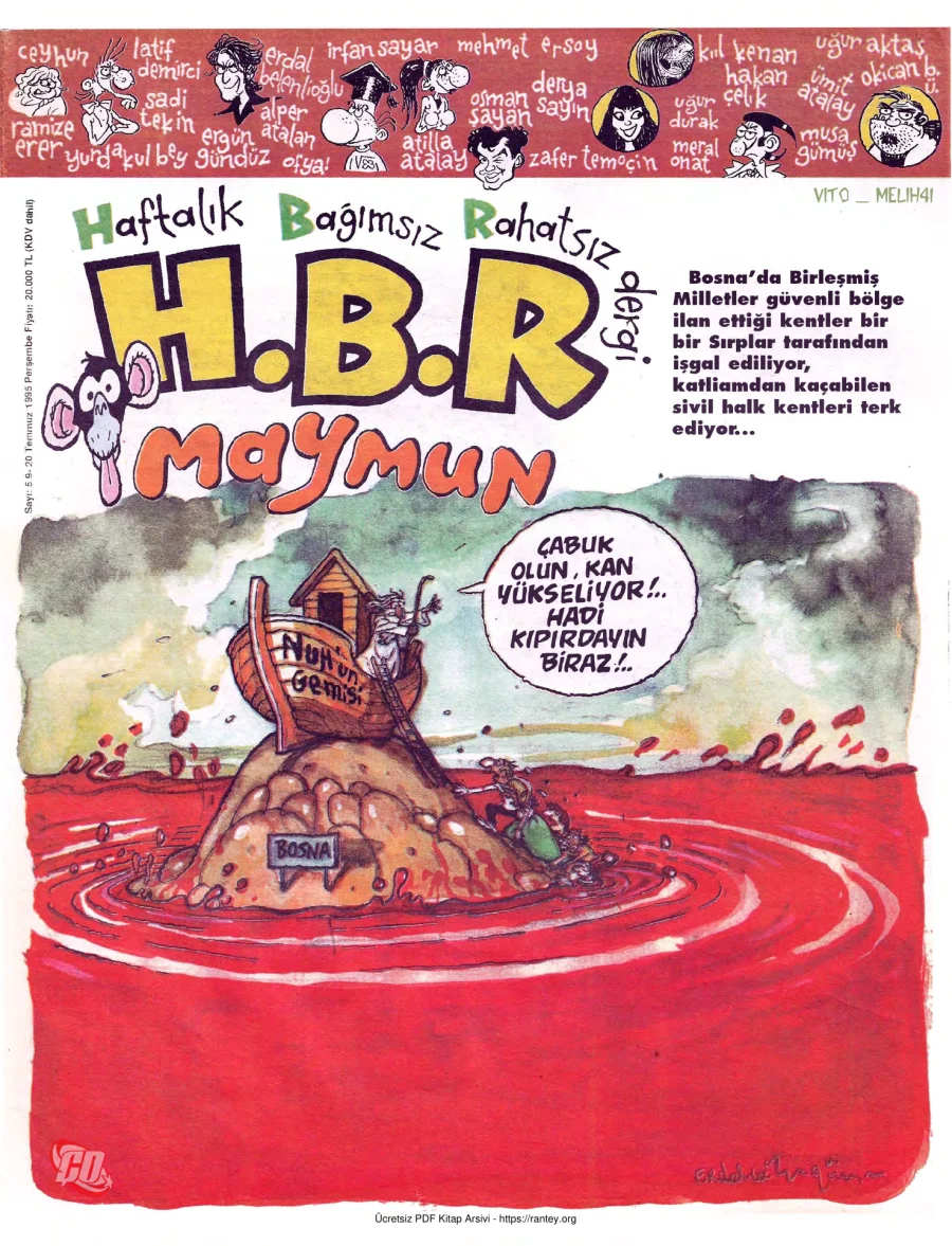 HBR Maymun Sayı 059 kapak görseli