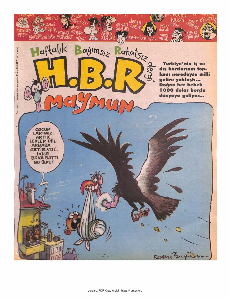 HBR Maymun Sayı 060 kapak görseli