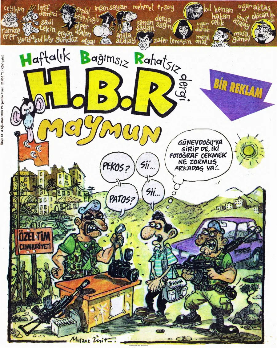 HBR Maymun Sayı 061 kapak görseli