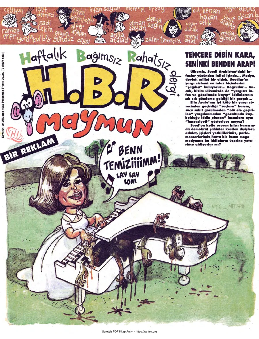 HBR Maymun Sayı 064 kapak görseli