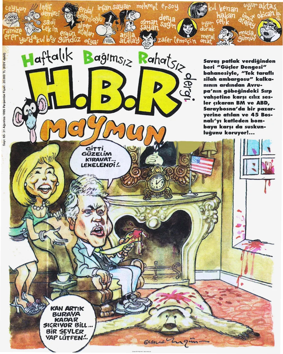 HBR Maymun Sayı 065 kapak görseli