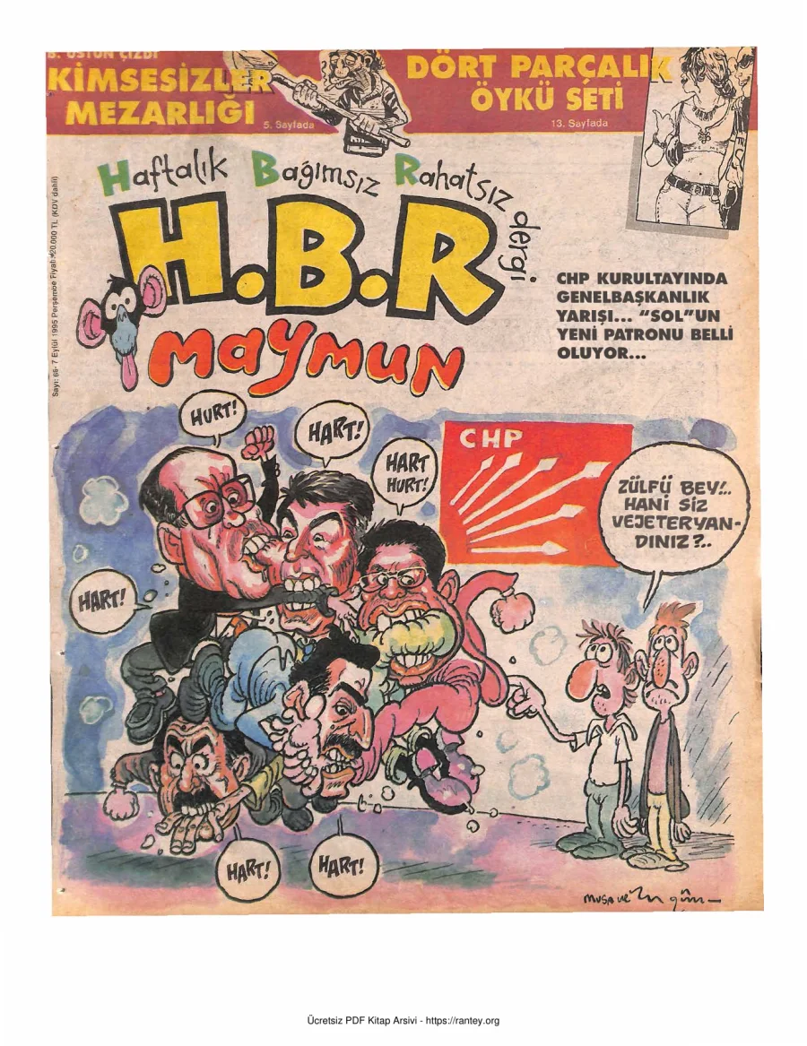 HBR Maymun Sayı 066 kapak görseli