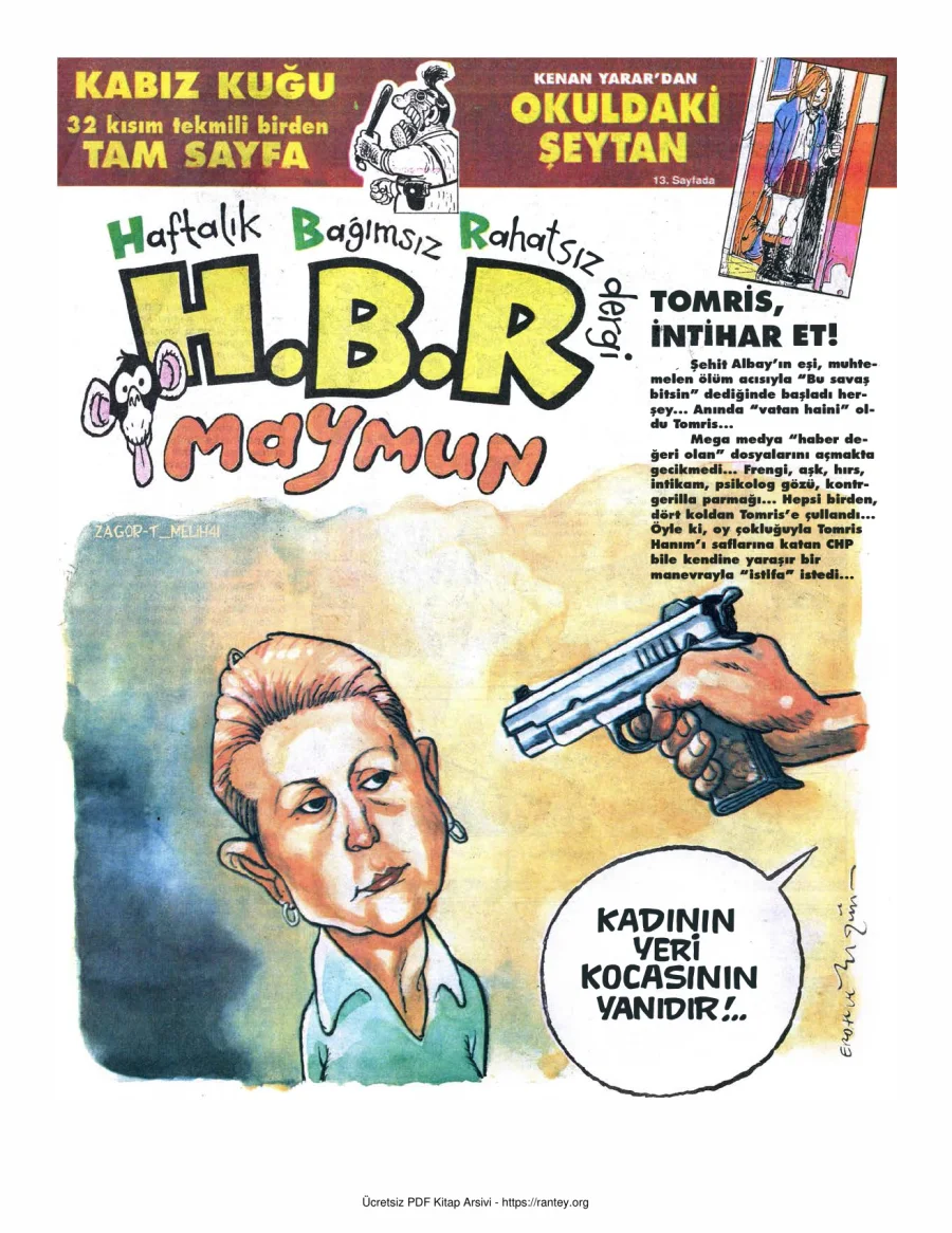 HBR Maymun Sayı 068 kapak görseli