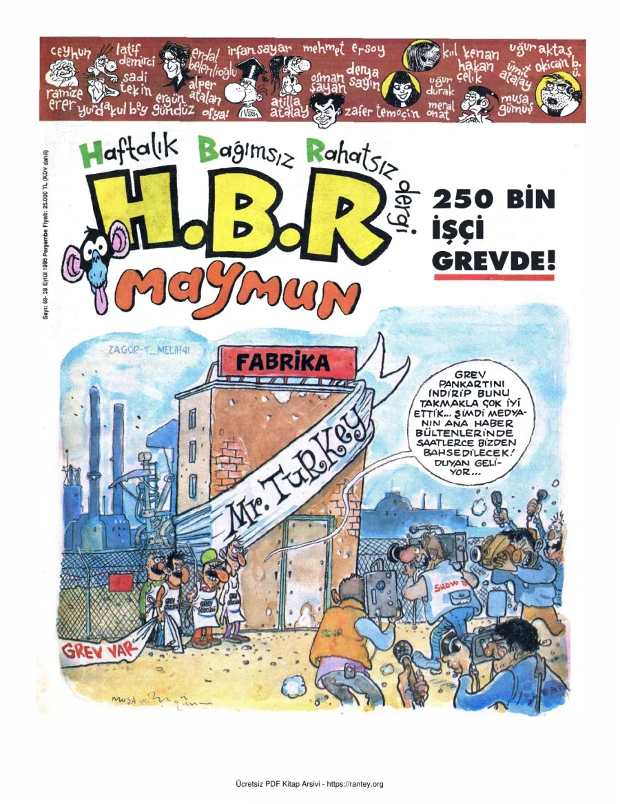 HBR Maymun Sayı 069 kapak görseli
