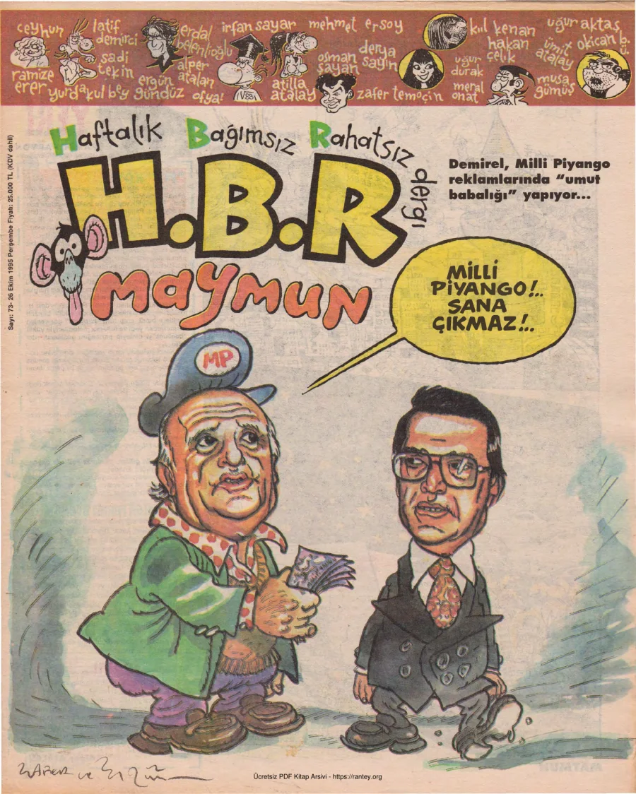 HBR Maymun Sayı 073 kapak görseli