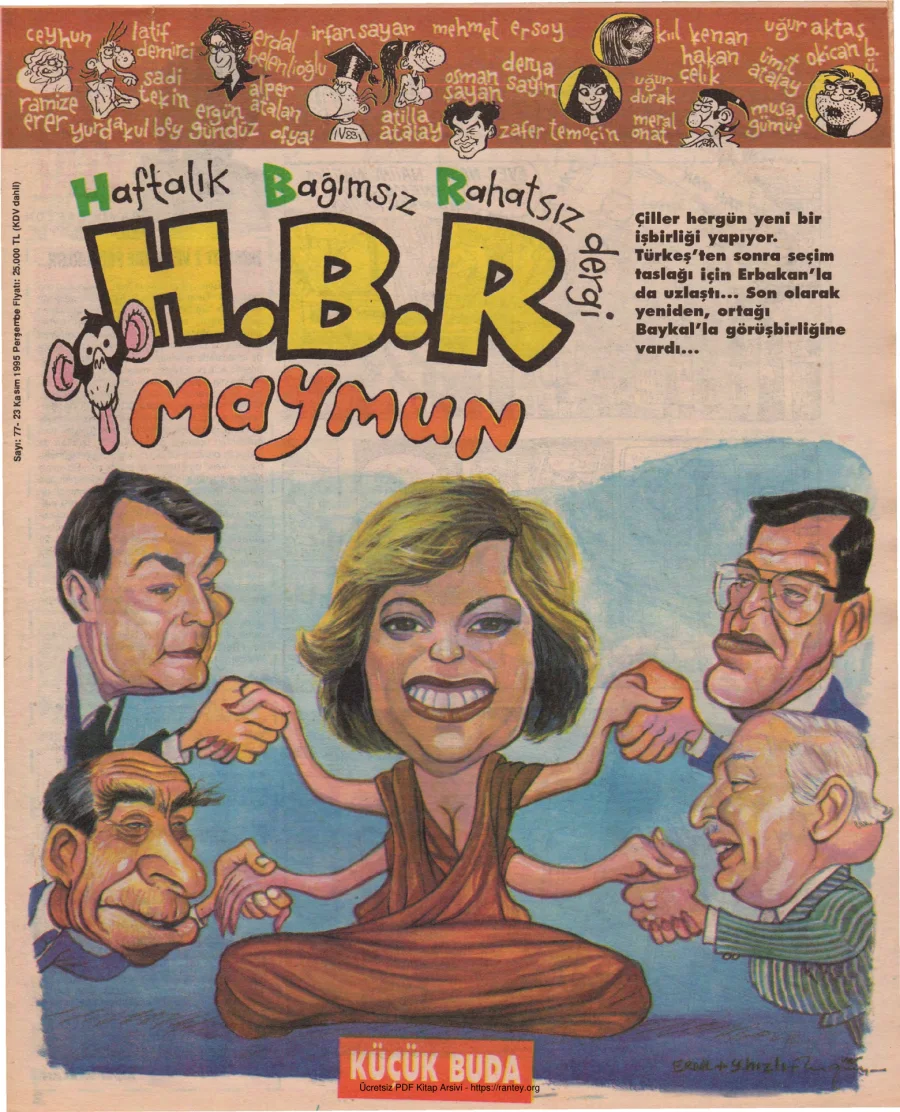 HBR Maymun Sayı 077 kapak görseli