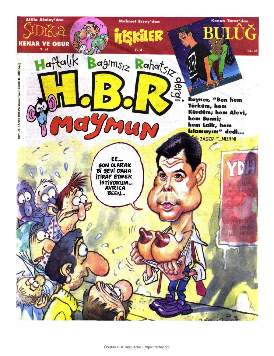 HBR Maymun Sayı 079 kapak görseli