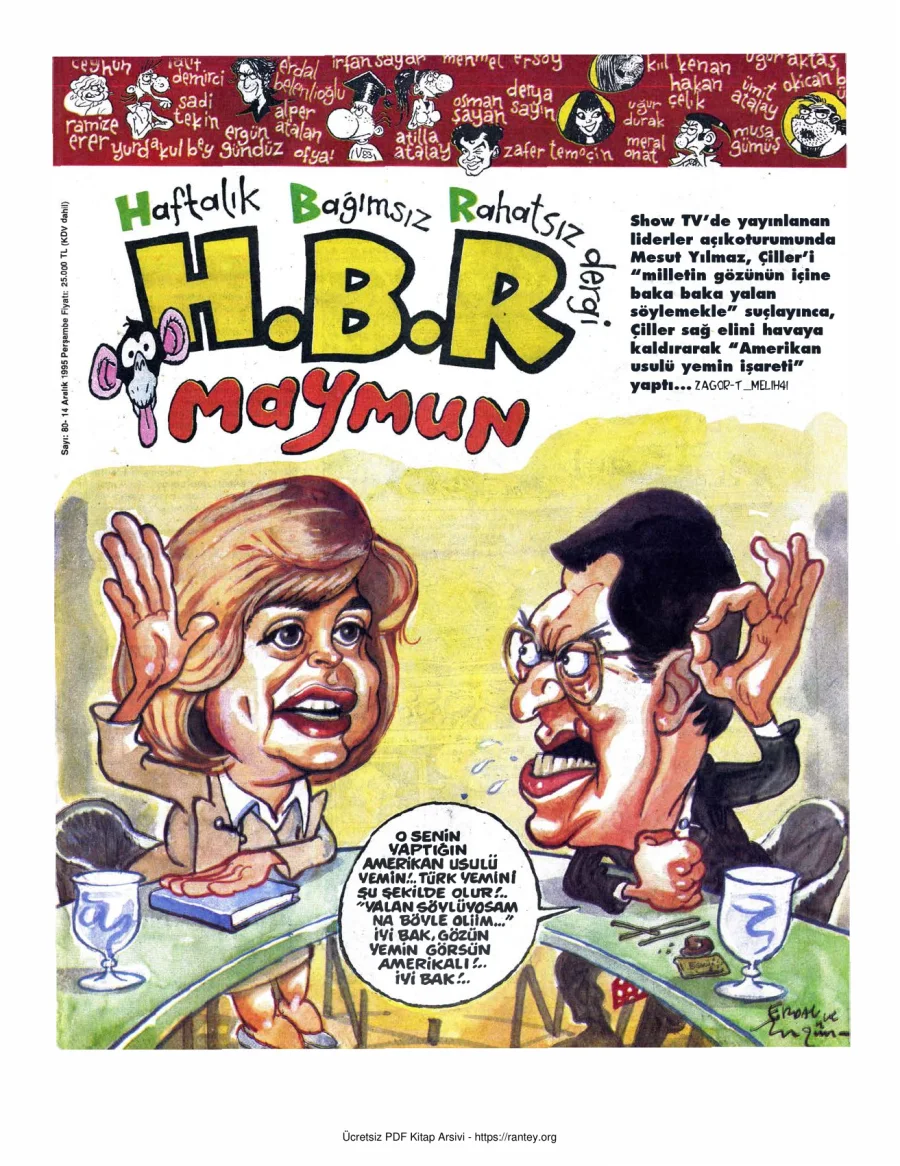 HBR Maymun Sayı 080 kapak görseli